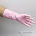 Roze vaatwassing keuken schoonmaken huishoudelijke blend handschoenen